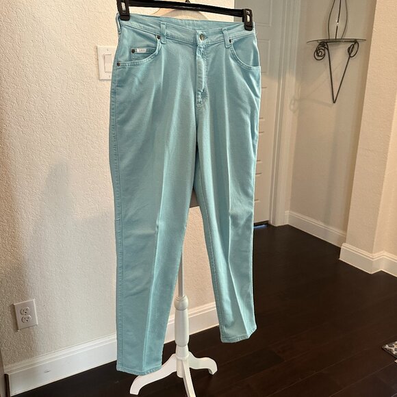 Lee Women's High Rise Jeans - Sky Blue - Picture 2 of 6